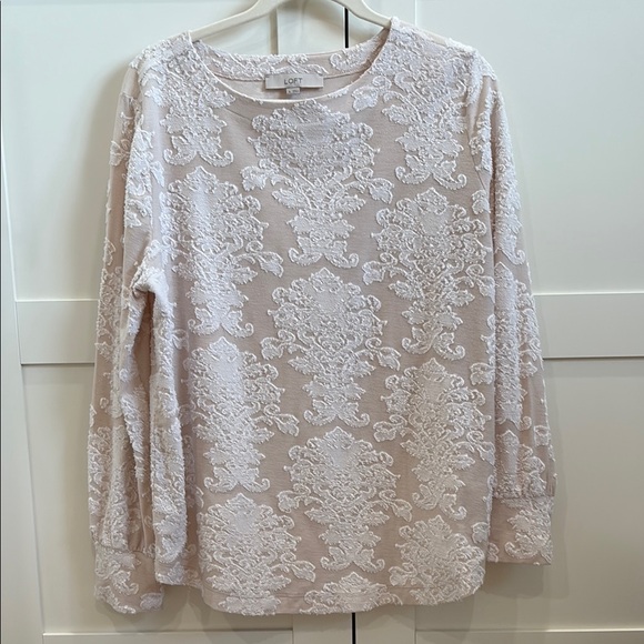 LOFT Tops - Loft long sleeve blouse size XL
